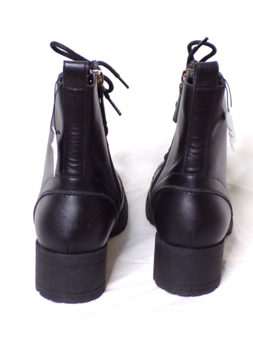 ๐ COLE HAAN Camea Ankle Moto Combat Waterproof Boot 7.5 Black - Picture 9 of 13